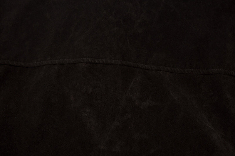 Suede-Texture Metal Clasp Jacket | Vintage Street Style