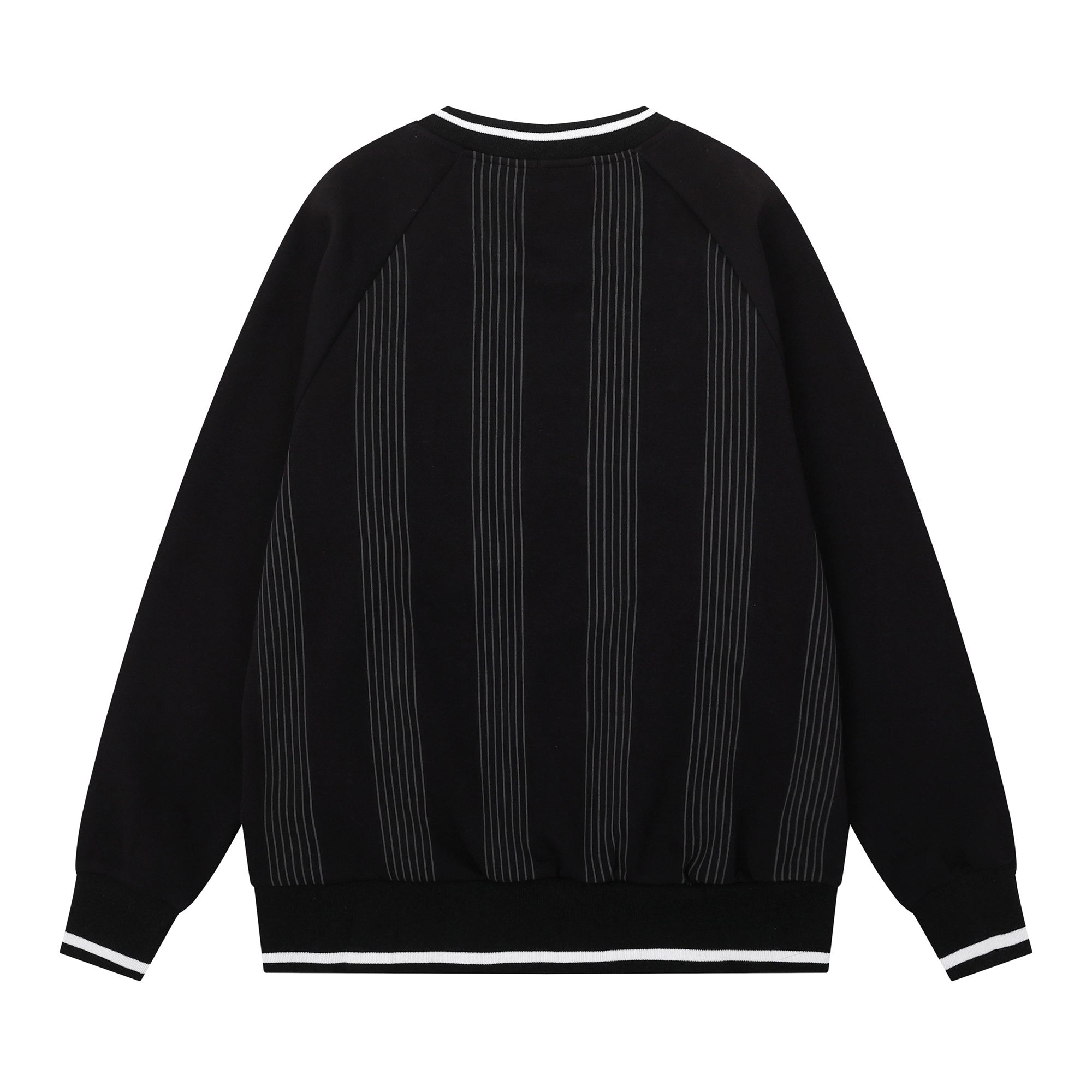 Gatherlab Pinstripe Varsity Jersey Sweatshirt | Retro Sport