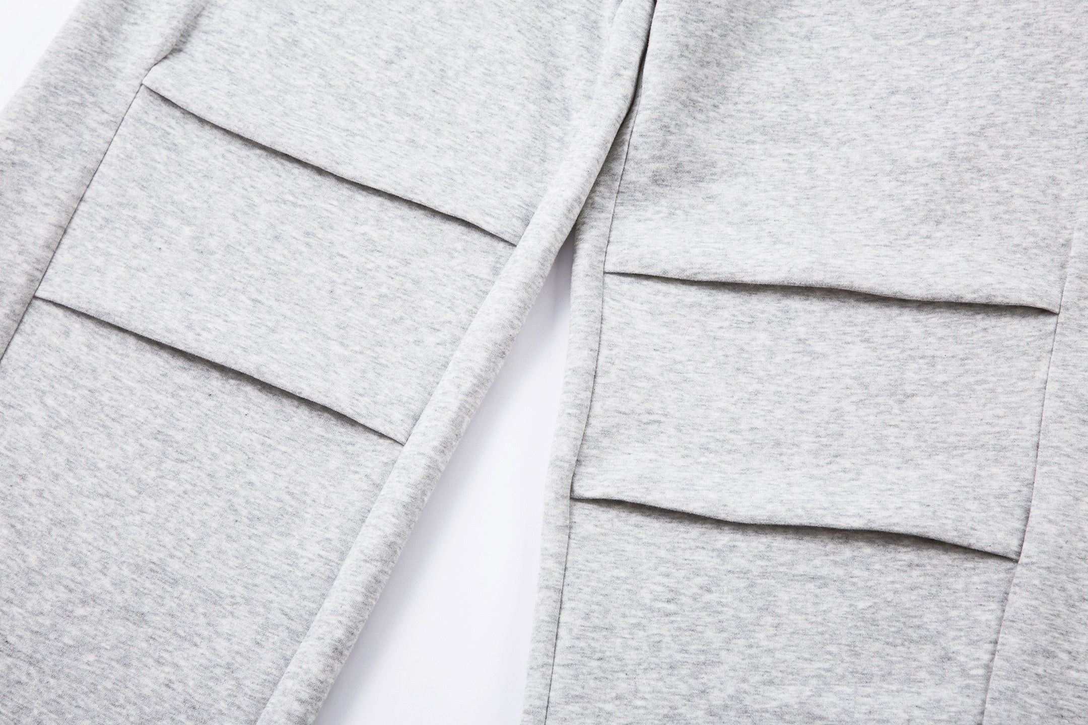 Omirad Embroidered Multi-Pocket Wide-Leg Cargo Sweatpants