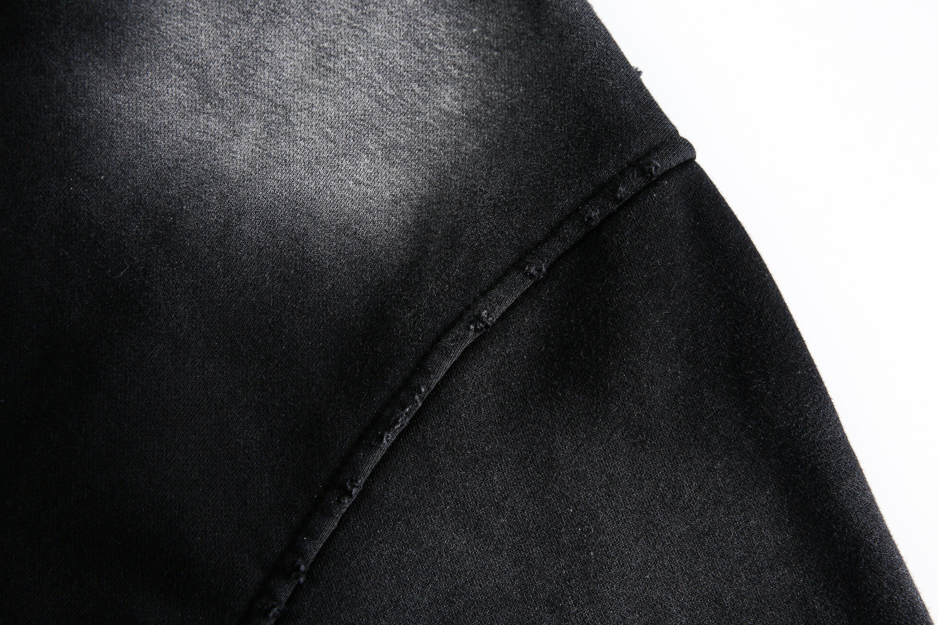 Omirad Rise and Grind Graphic Zip-Up Hoodie | Washed Black