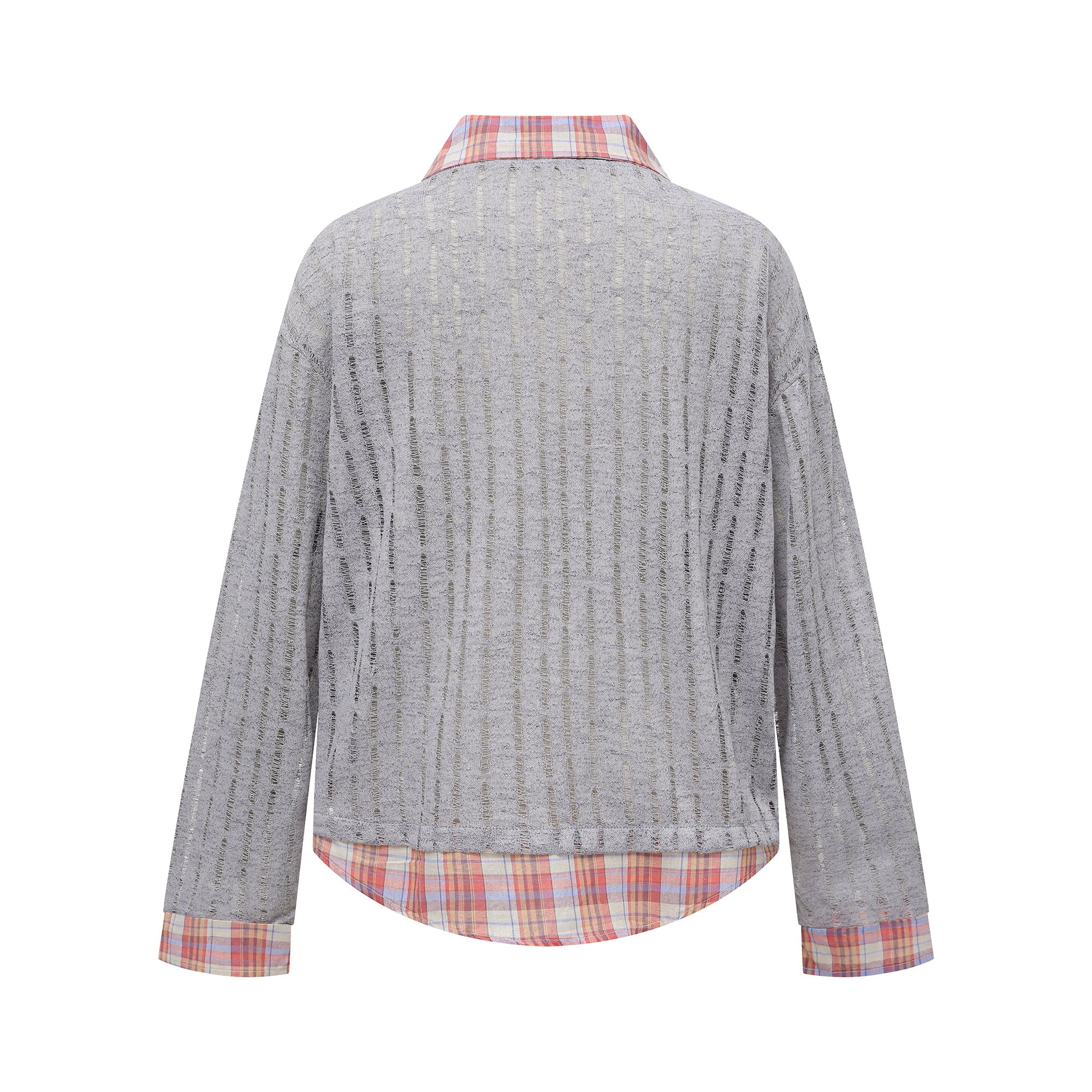 Omirad Patchwork Graphic Shirt | Retro College Street Style