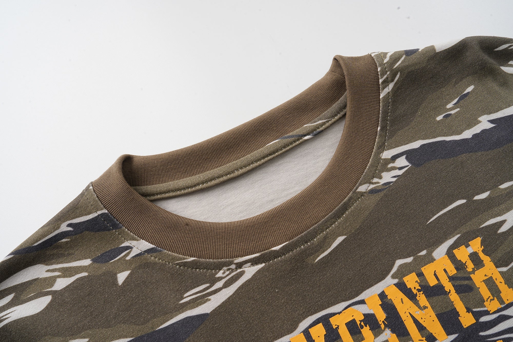 Men's Camo Layered Long Sleeve Graphic Tee | SEAKOFF