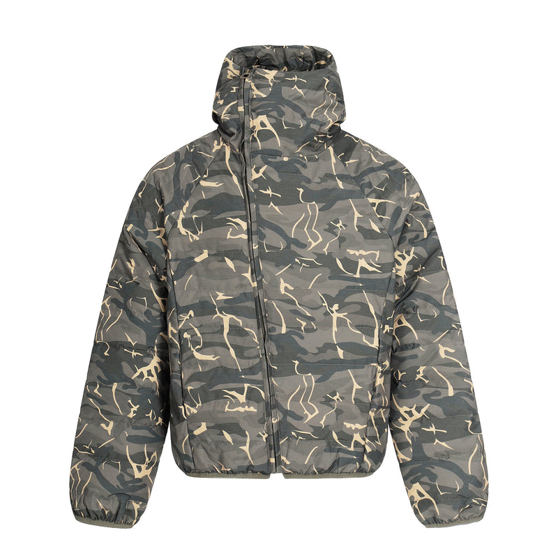 Omirad Camo Down Puffer Jacket | 70% White Duck Down