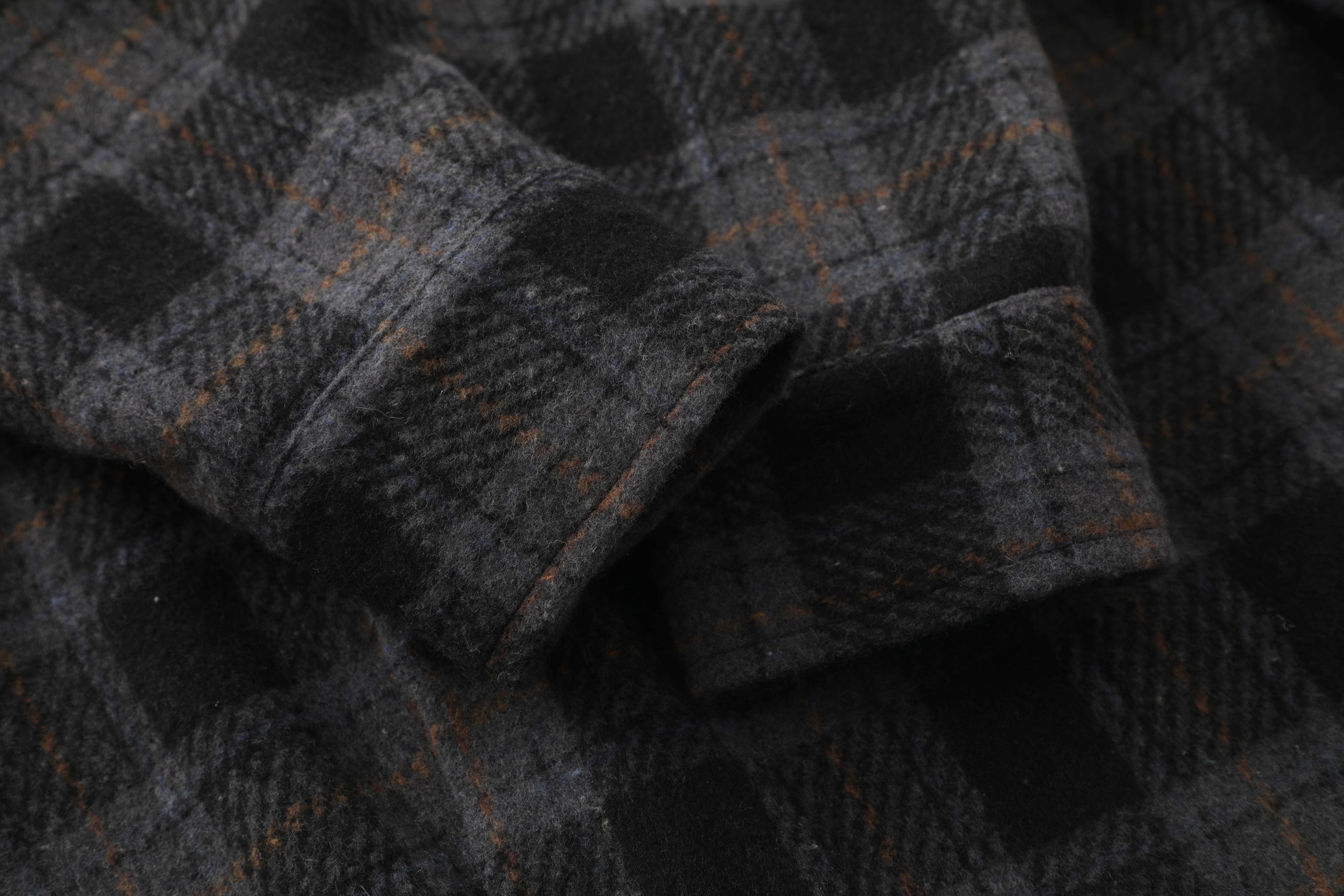 Hooded Plaid Flannel Overshirt | Contrast Hood Streetwear Shacket