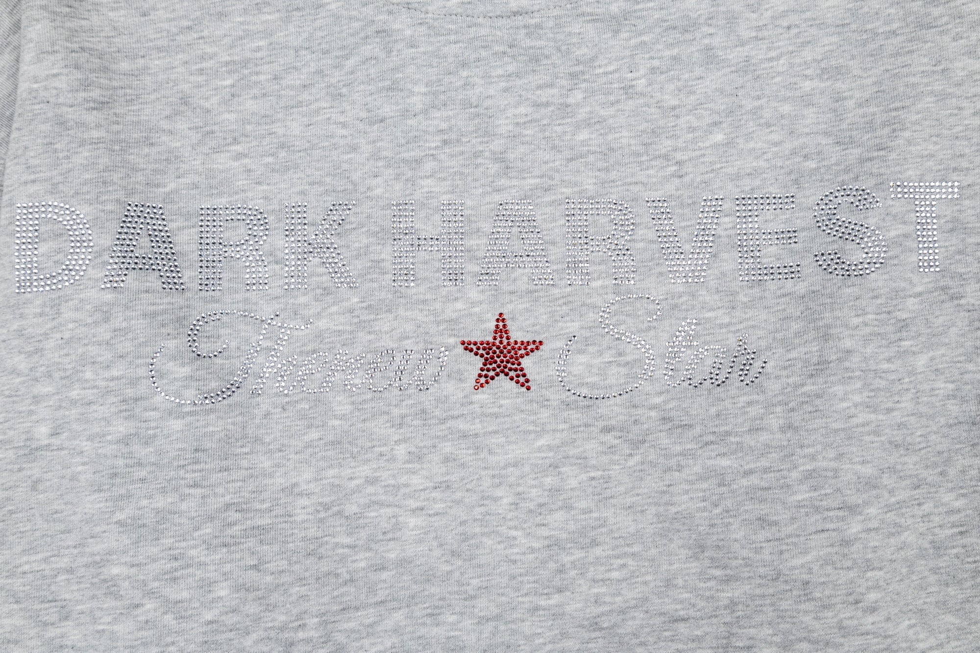 Dark Harvest Rhinestone Star Long Sleeve Tee | Streetwear
