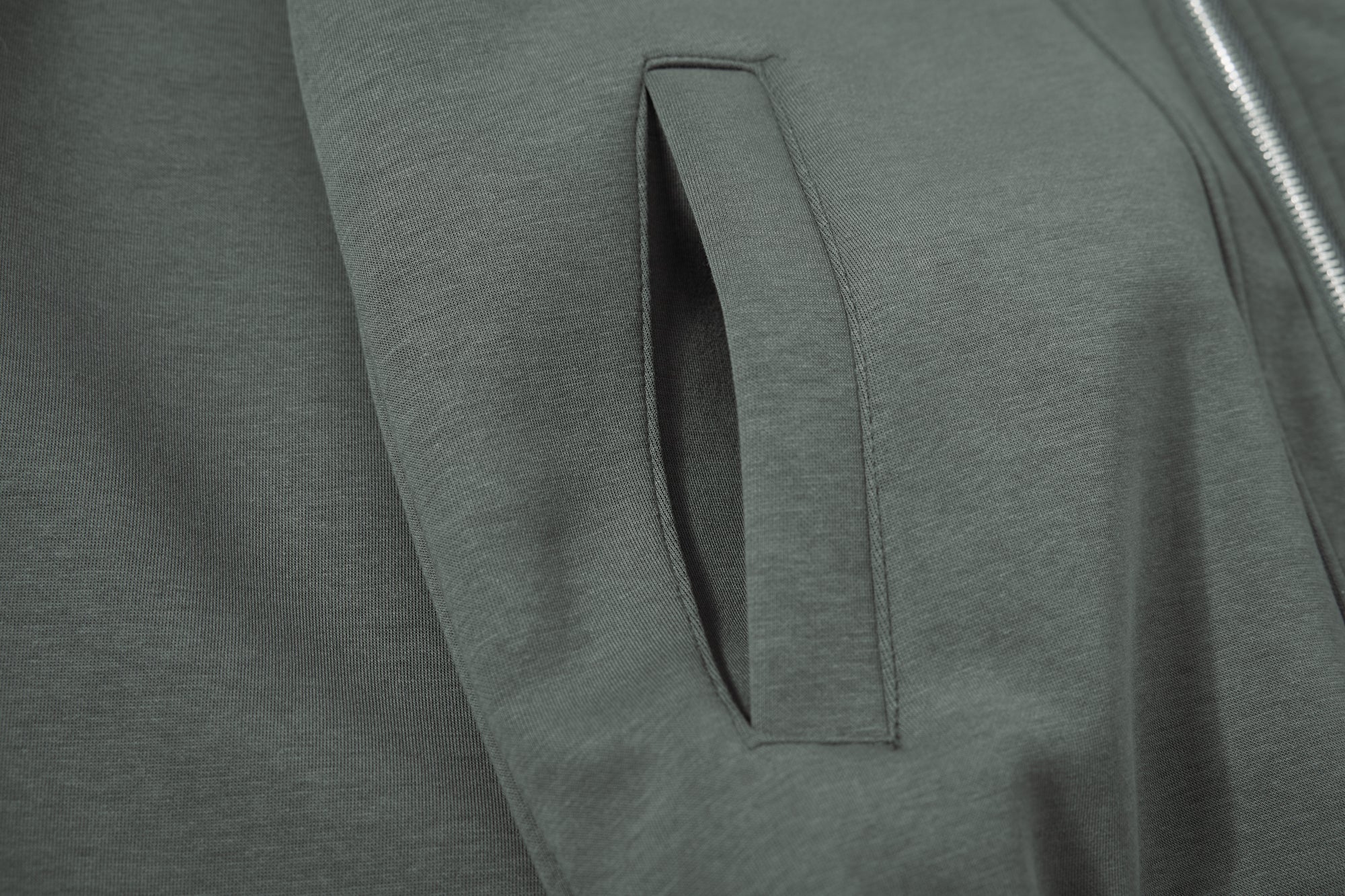 Gothic Line Art Zip-Up Hoodie | Dark Streetwear Cotton
