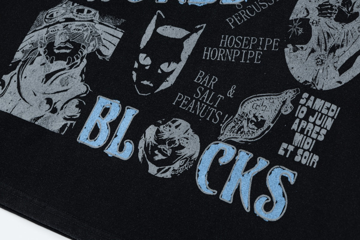 Unus Club Dead World Vintage Comic Graphic Tee