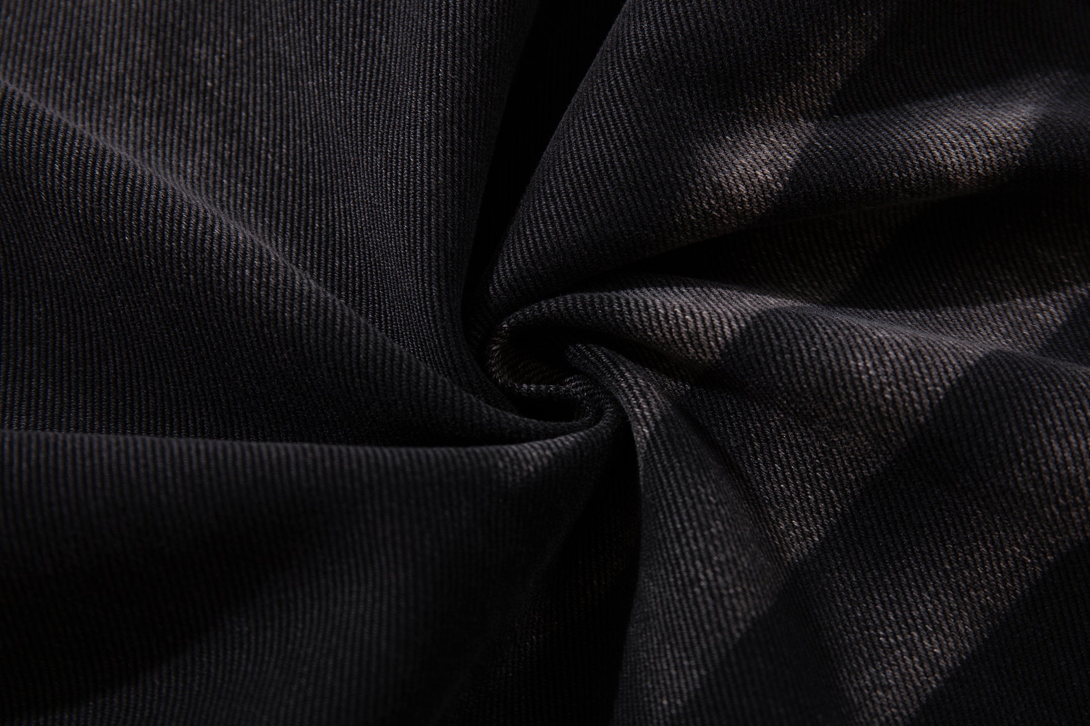 Omirad Strap-Detail Washed Wide-Leg Jeans | Dark Denim