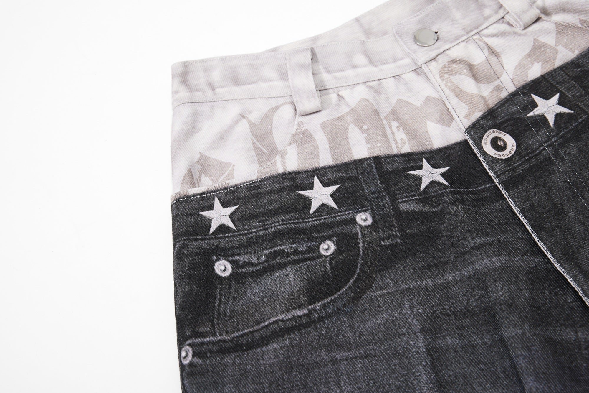 Omirad Layered Distressed Balloon Jeans | Y2K Streetwear