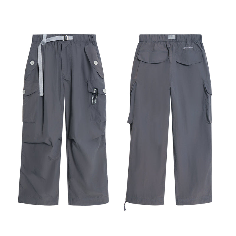 Omirad Tactical Nylon Cargo Pants | Urban Utility Streetwear