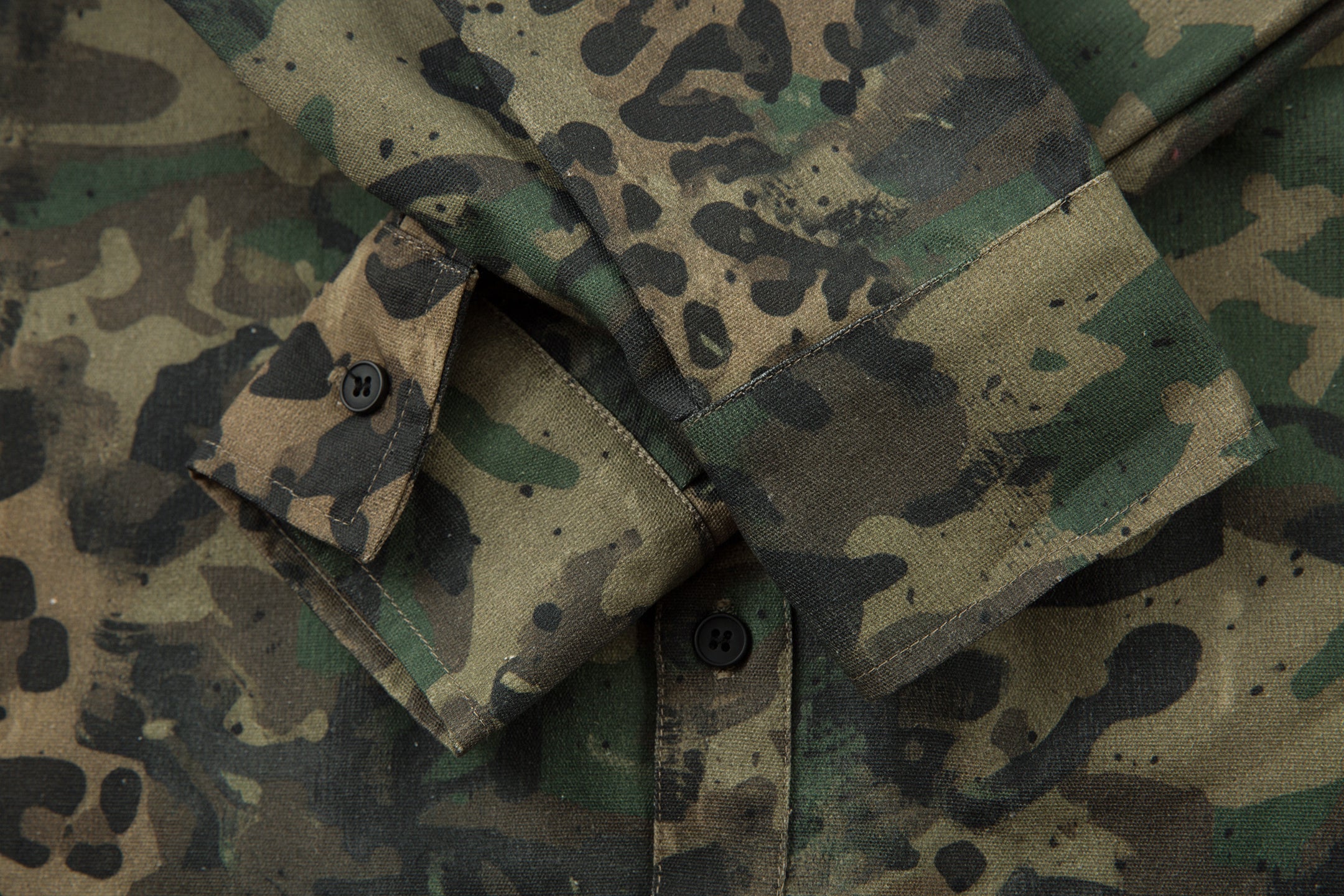 Camo Leopard Hybrid Utility Shirt | Streetwear Overshirt
