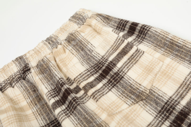 Omirad Plaid Wide-Leg Pants | Oversized Streetwear Fit