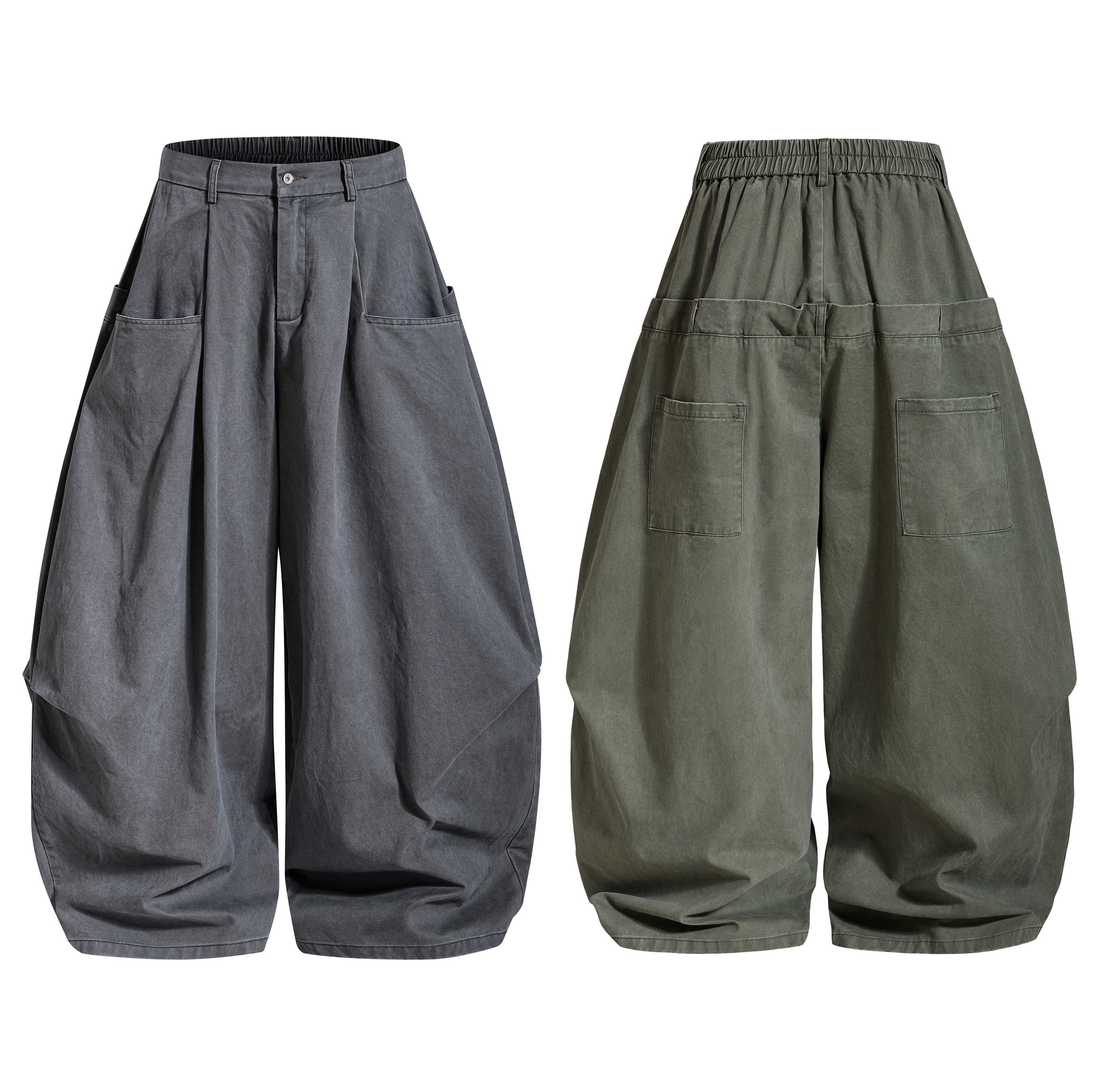Extreme Balloon Wide-Leg Pants | Oversized Streetwear Trousers