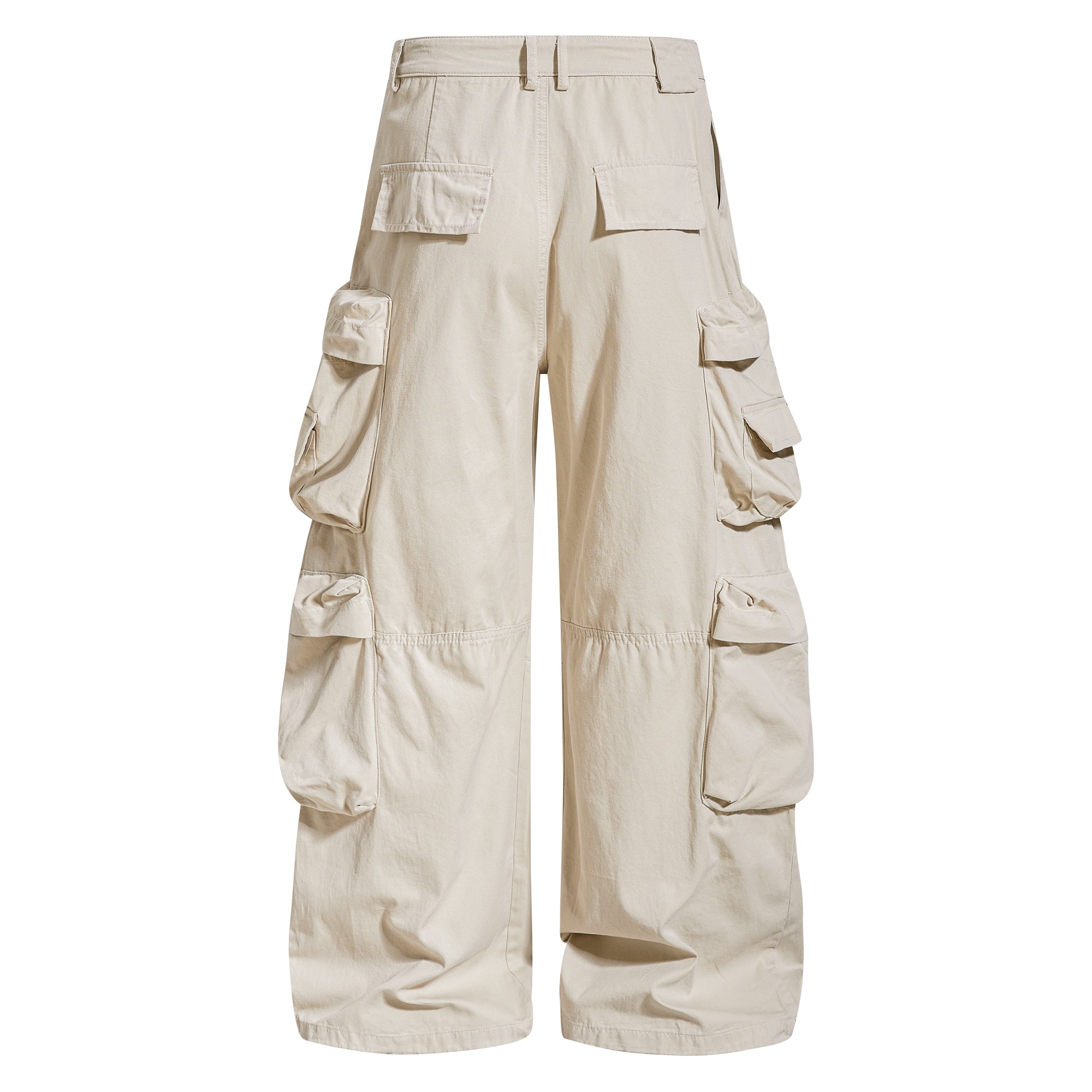 Leopard Star Multi-Pocket Cargo Pants | Y2K Streetwear