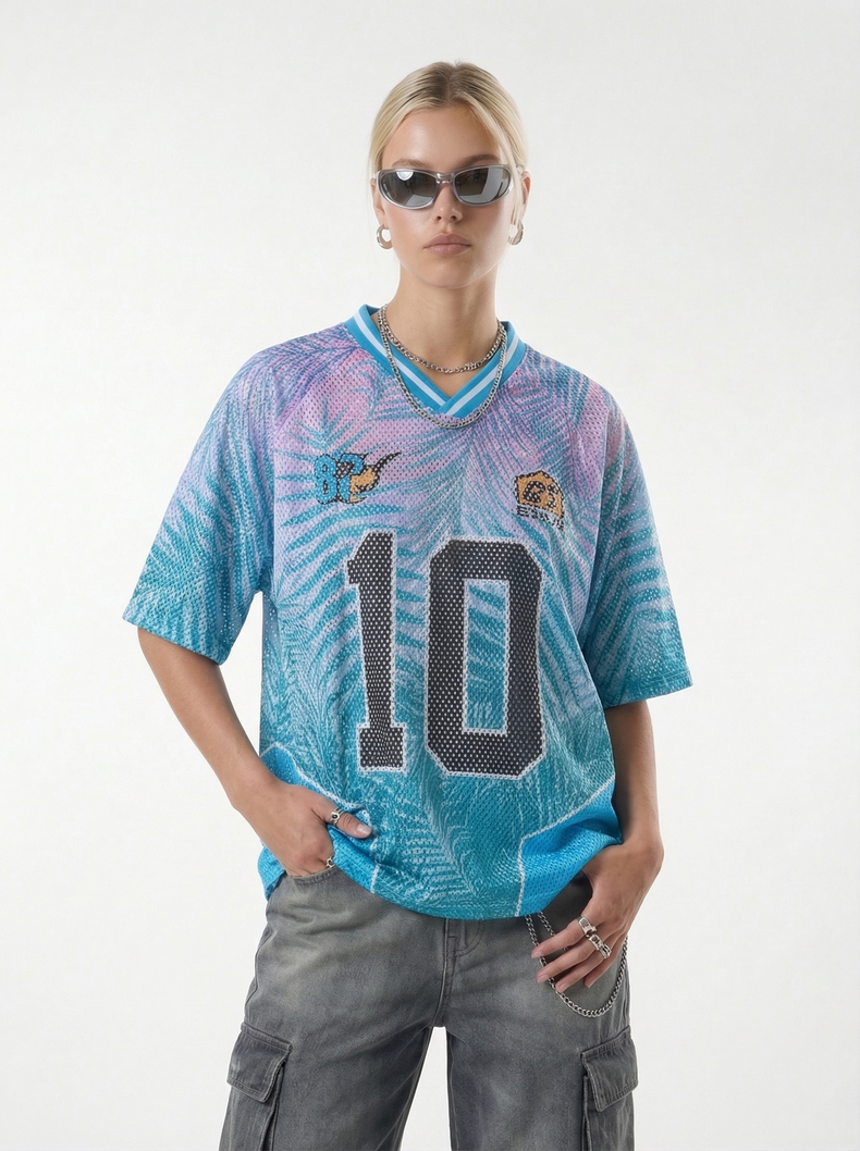 Omirad “Tropical 10” Mesh Jersey T-Shirt