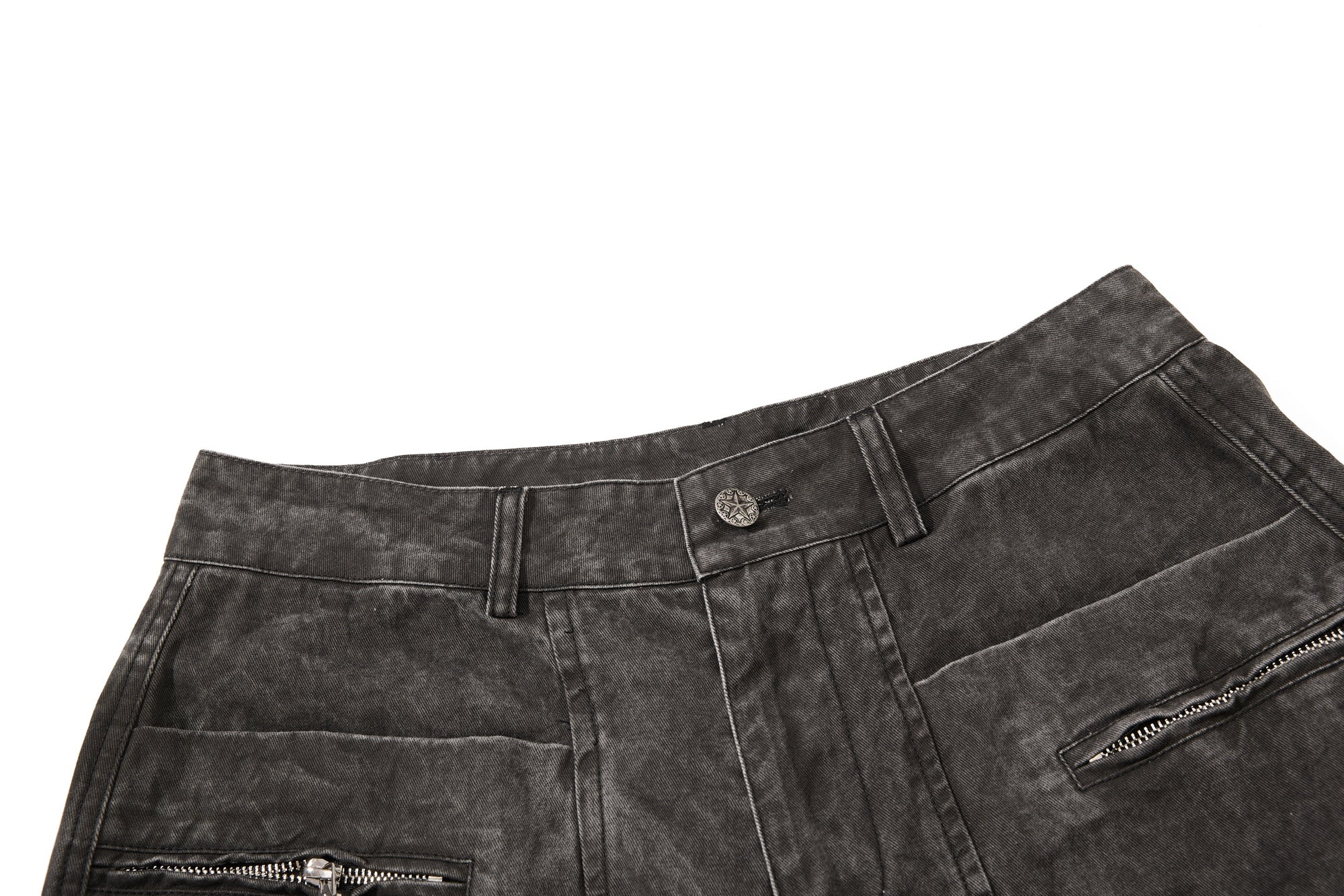 Omirad Washed Balloon Denim Jeans | Oversized Wide-Leg