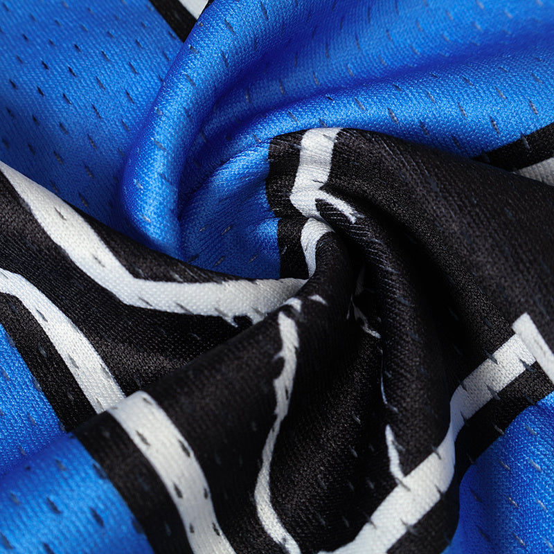 Flame Crack Street Football Jersey | Number 69 Varsity Mesh
