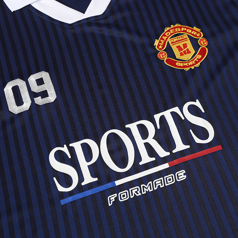 Sports Club Performance Polo Jersey | Football-Inspired Tee