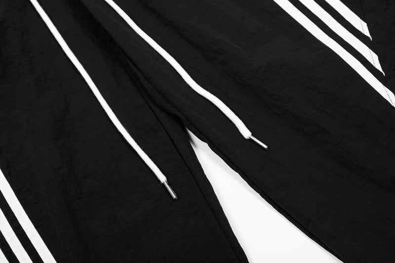 Omirad Nylon Multi-Stripe Wide-Leg Track Pants