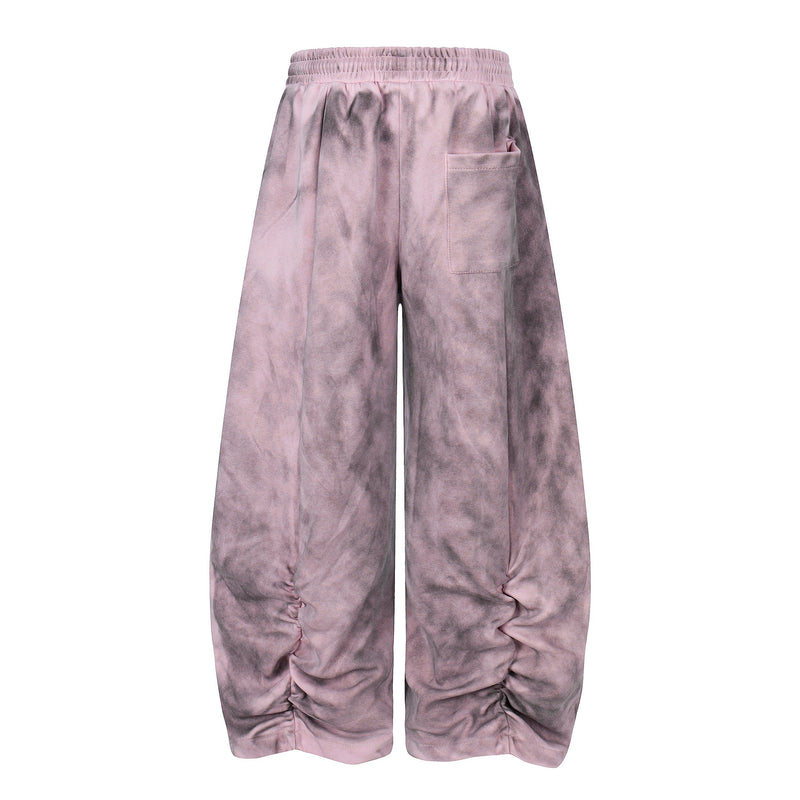Omirad Misery Was Nothing Washed Wide-Leg Sweatpants