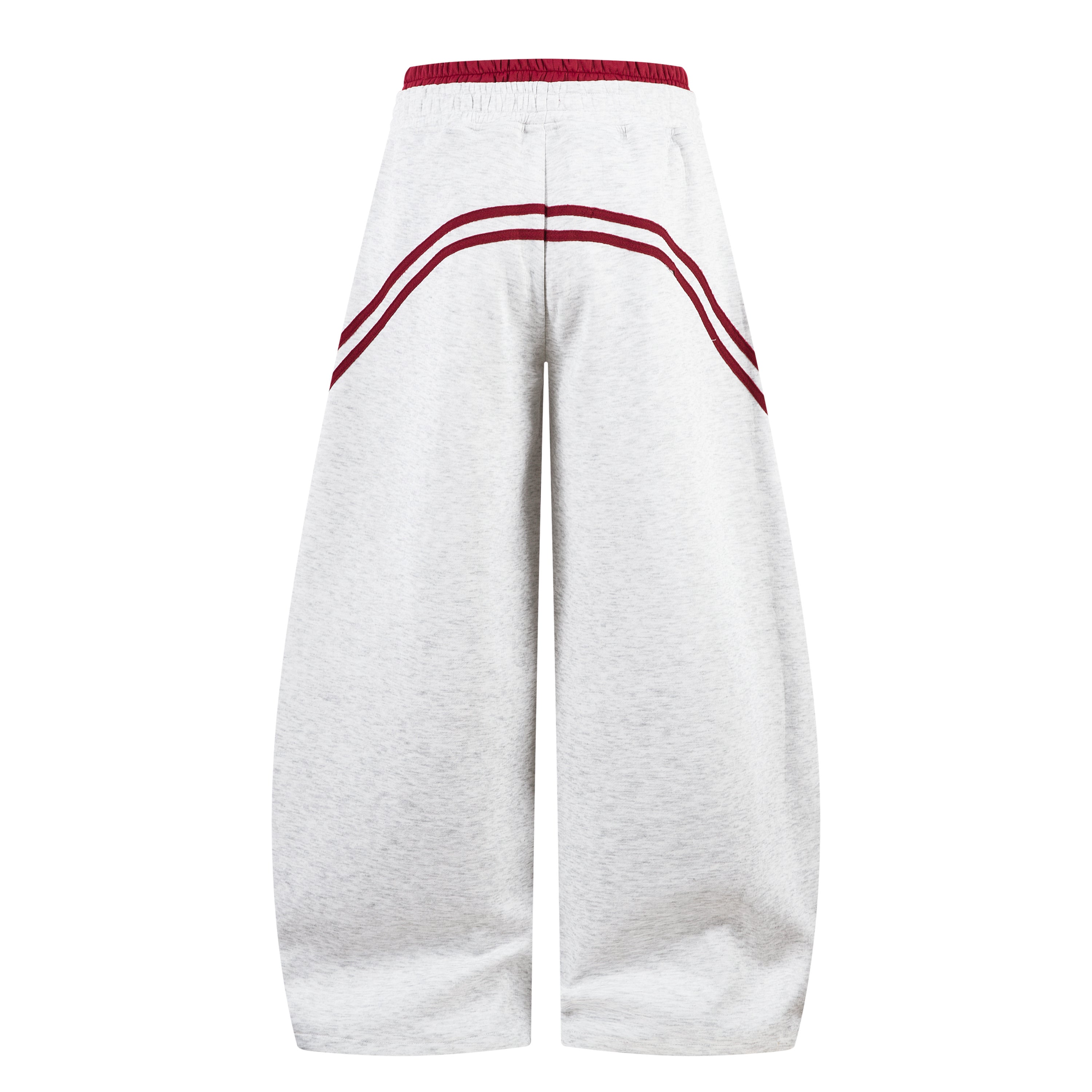 Omirad Double Stripe Barrel Sweatpants | Wide Leg Joggers