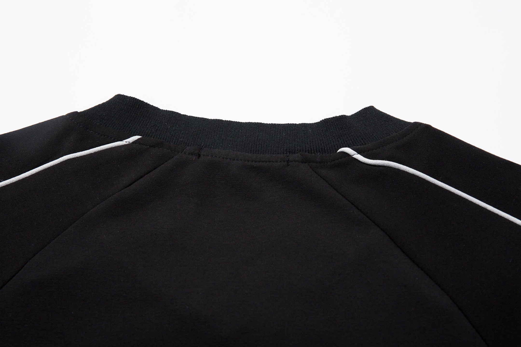 ABF Contrast Panel Raglan Long-Sleeve Top | Streetwear