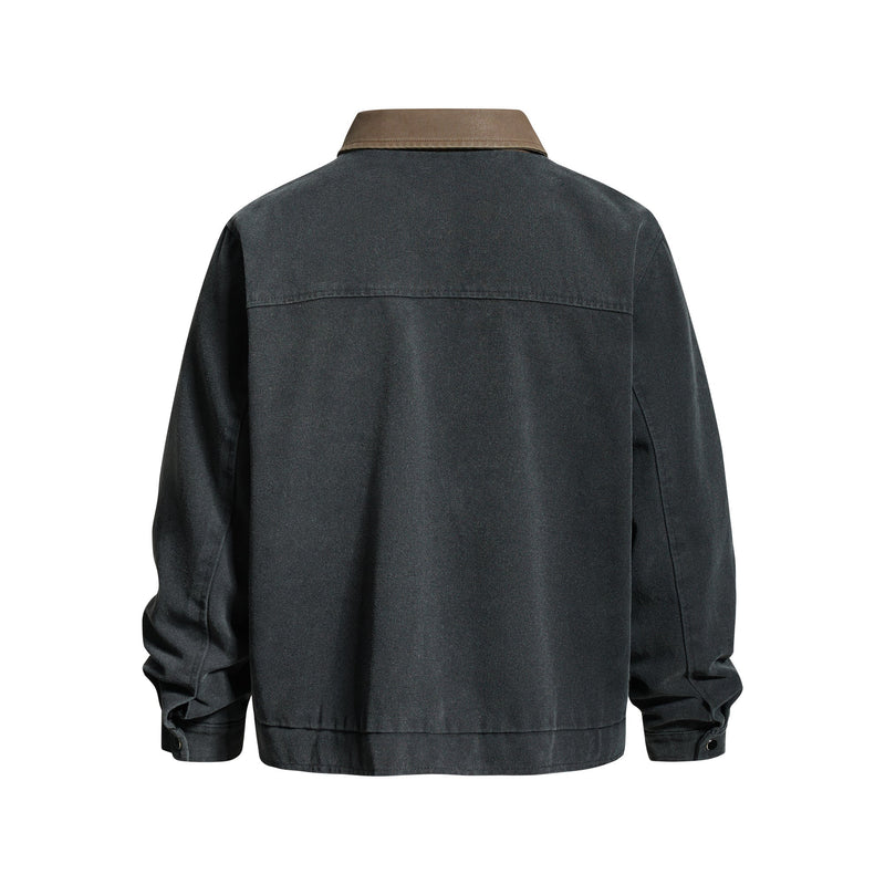 Omirad Classic Toggle Work Jacket | Cropped Utility Jacket