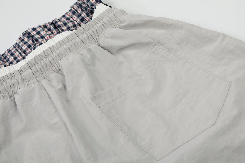 Script Logo Wide-Leg Nylon Pants | Streetwear Joggers