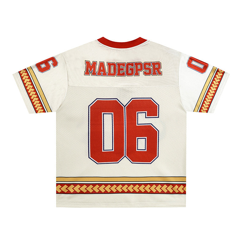 Heritage Club Football Jersey | Streetwear Mesh Performance Tee