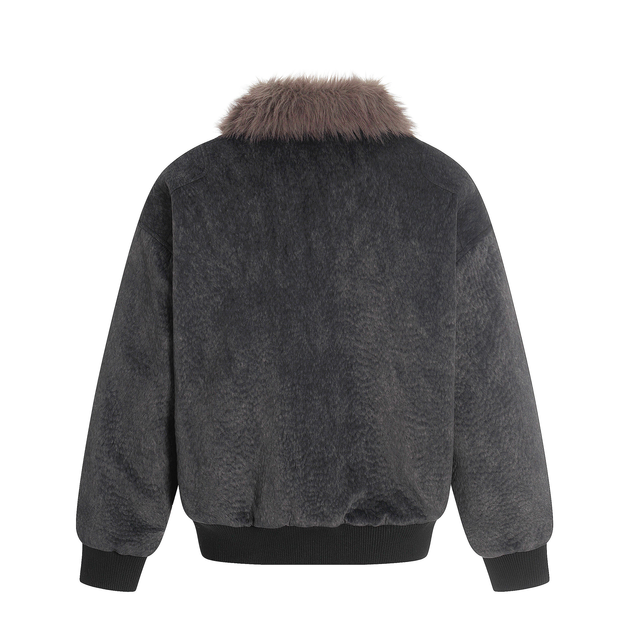 Omirad Fur-Trim Toggle Bomber Jacket | Winter Streetwear