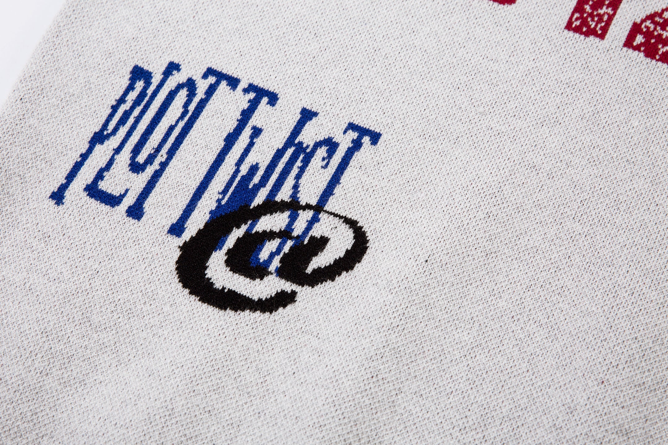 Omirad Graffiti Embroidered Knit Sweater | Streetwear