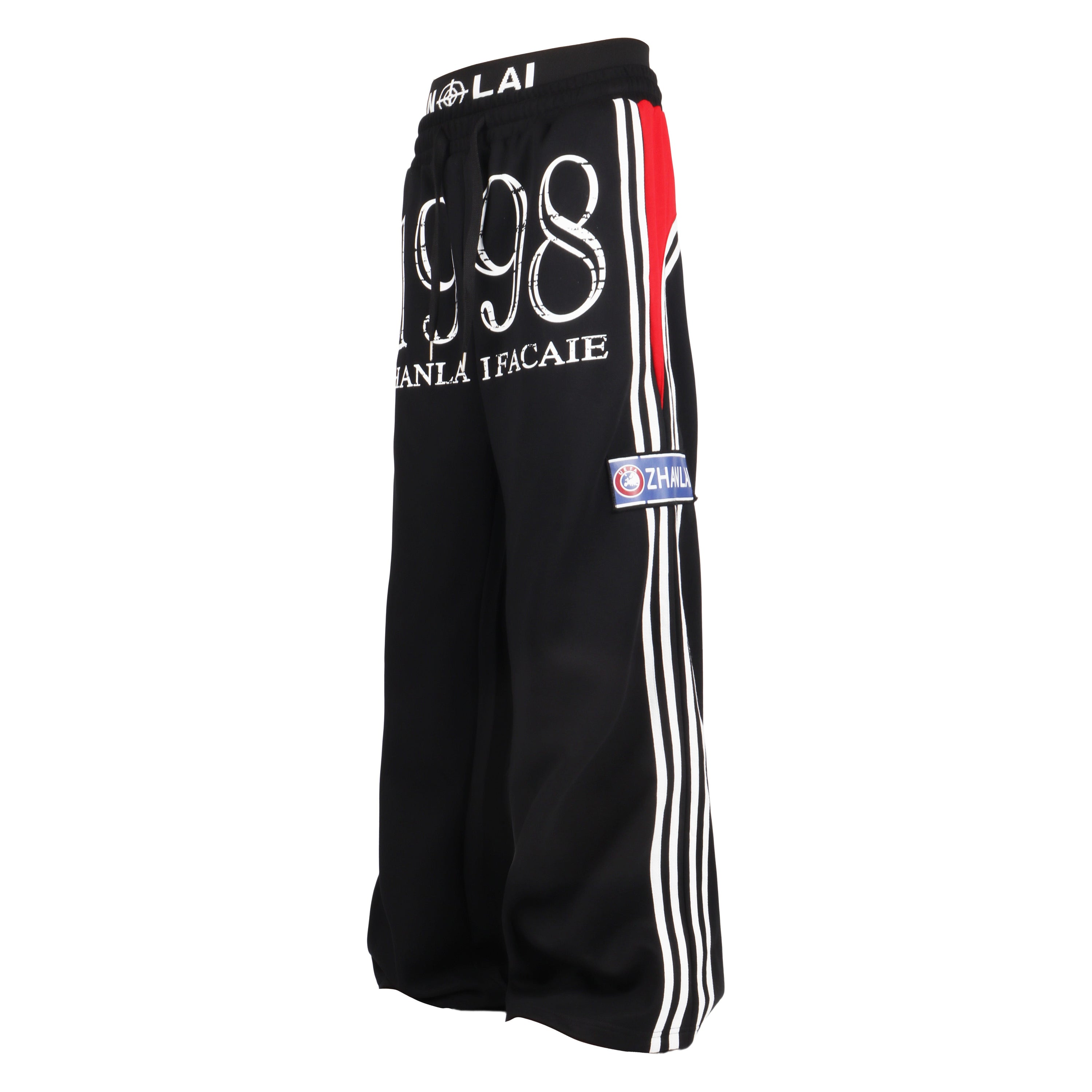 1998 Retro Wide-Leg Track Pants | Varsity Streetwear