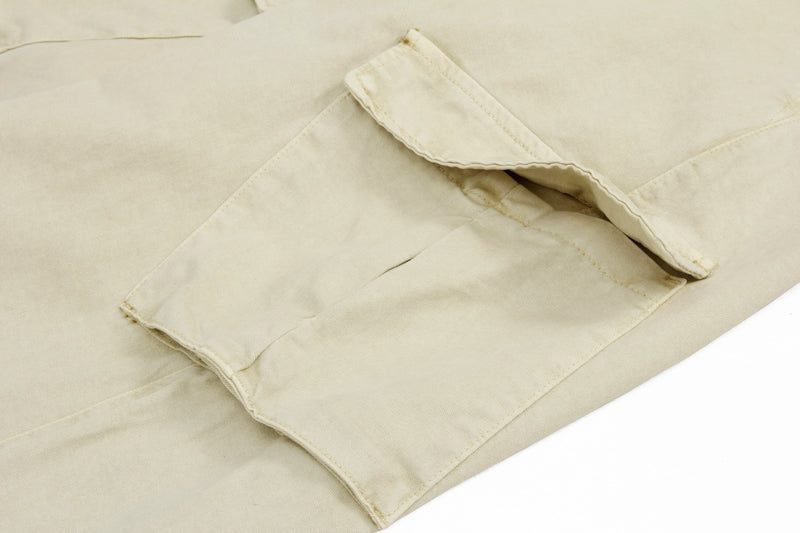 Omirad Cargo Wide Leg Pants | Washed Cotton Streetwear