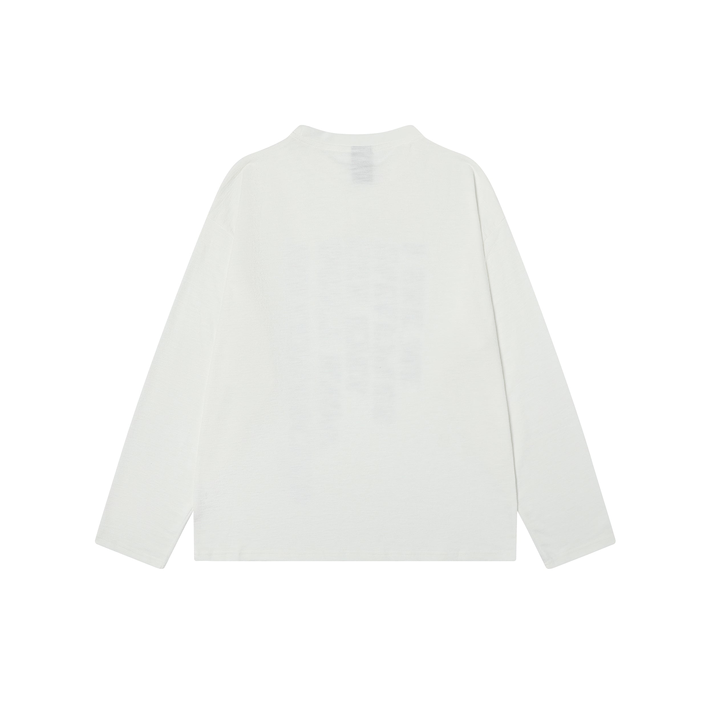 Vertical Shadow Graphic Long Sleeve Tee | Streetwear