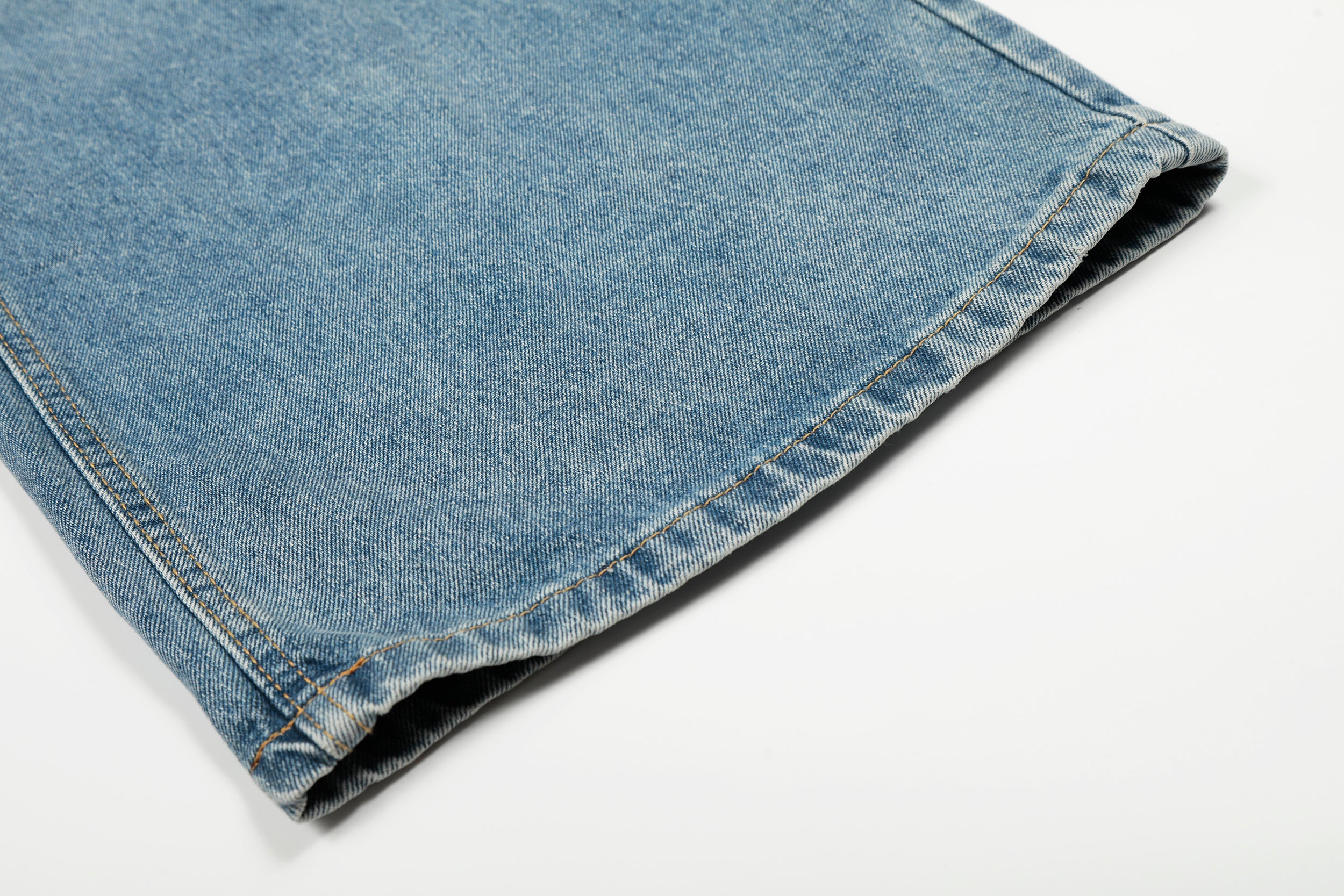 Asymmetric Waist Wide-Leg Denim Jeans | Deconstructed Streetwear