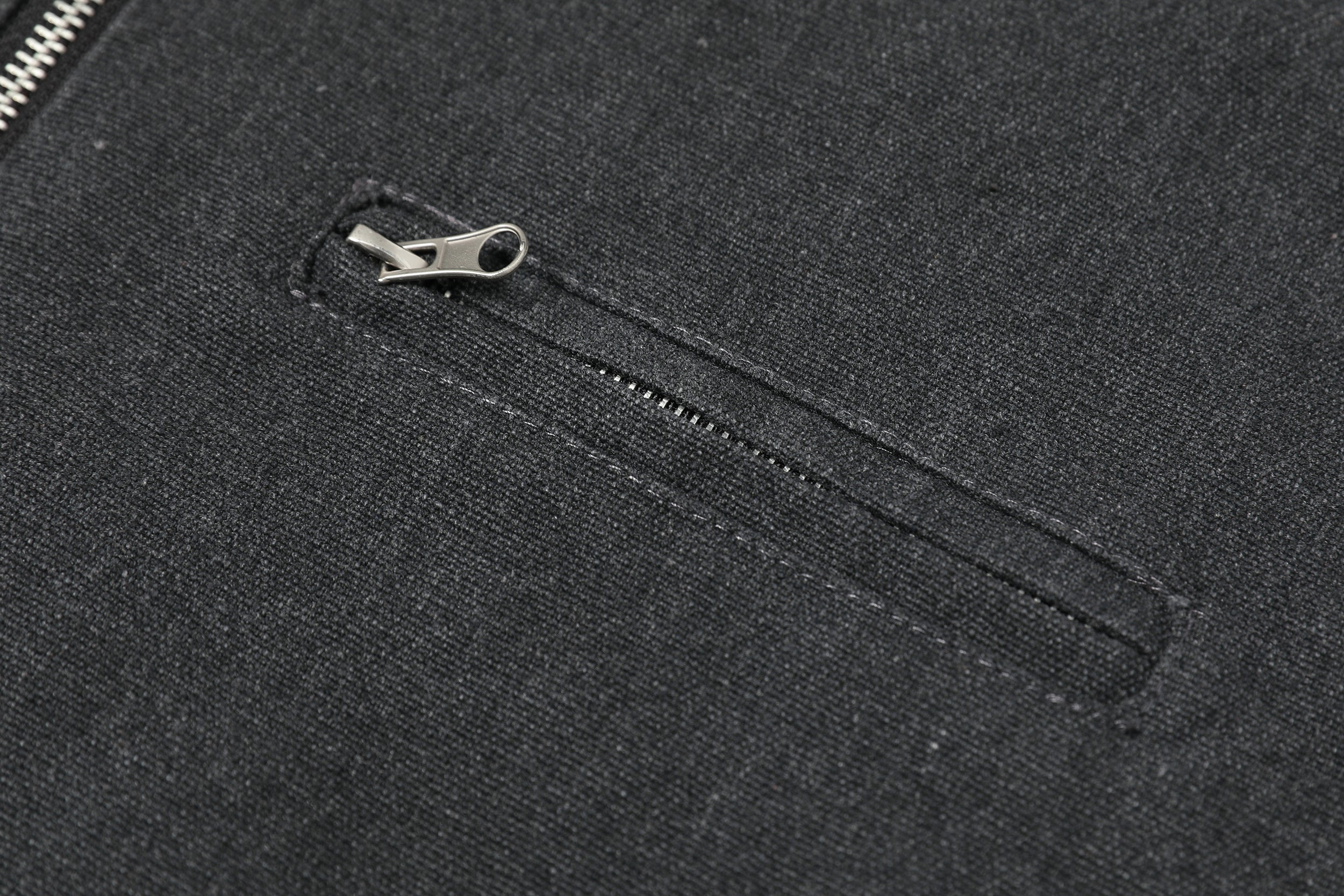 Hybrid Vegan Leather Hooded Zip Jacket | Urban Street Style