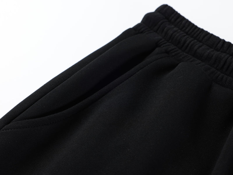 Omirad Studded Script Sweatpants | Wide-Leg Streetwear