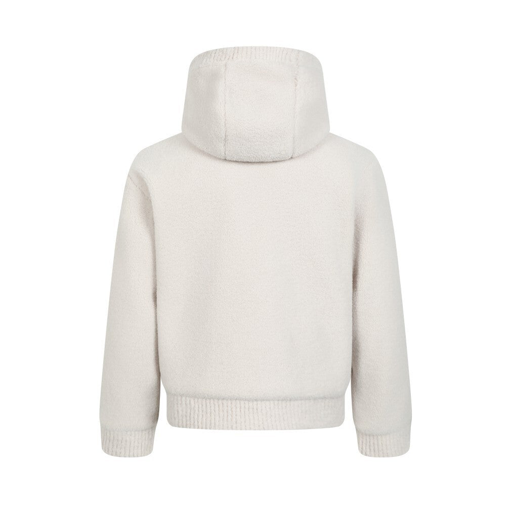 Omirad Teddy Fleece Hooded Jacket | Plush Zip-Up Hoodie