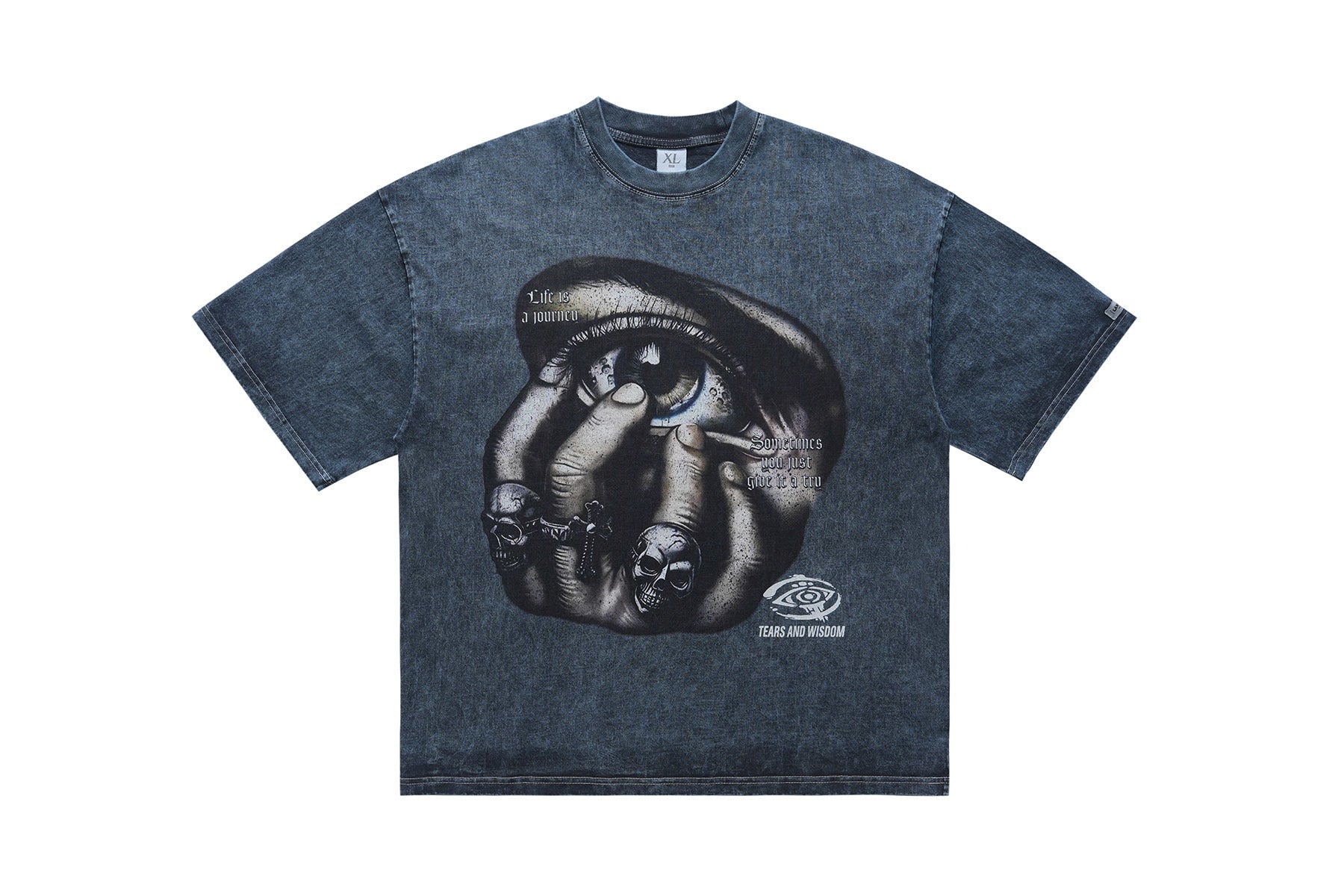 Omirad Tears & Wisdom Oversized Graphic Tee | Dark Streetwear