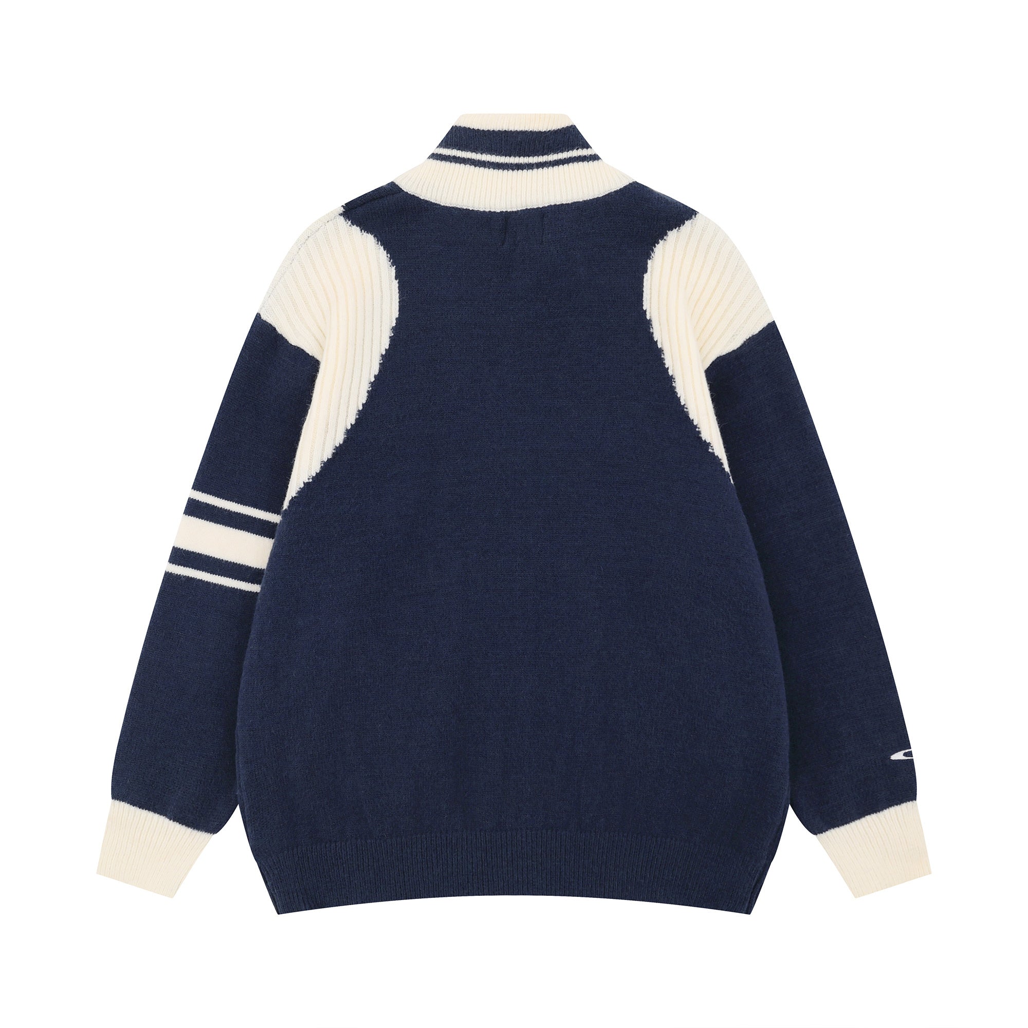 Omirad Gather Varsity Knit Zip Jacket | Collegiate Streetwear
