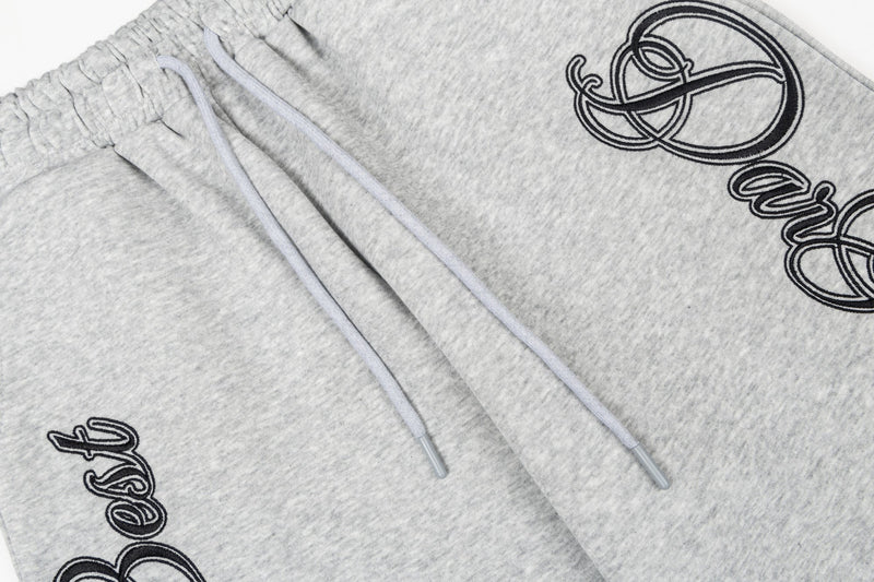 Script Logo Wide-Leg Sweatpants | Streetwear Joggers