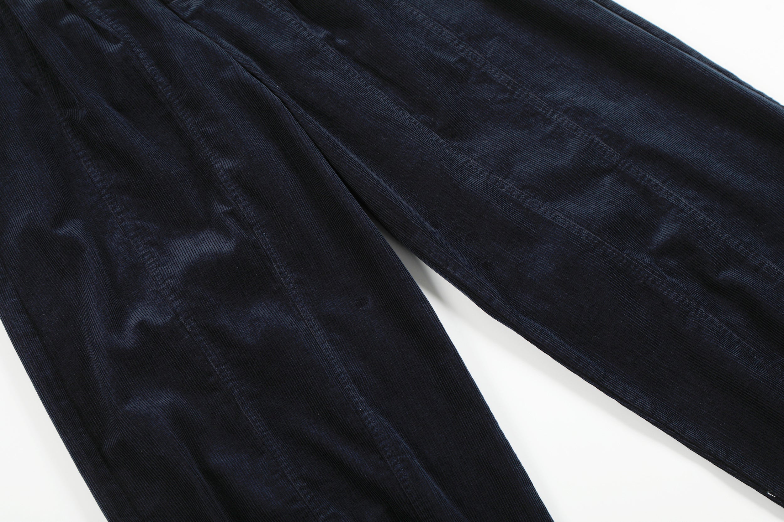 Omirad Wide-Leg Corduroy Pants | 100% Cotton Pleated Trousers