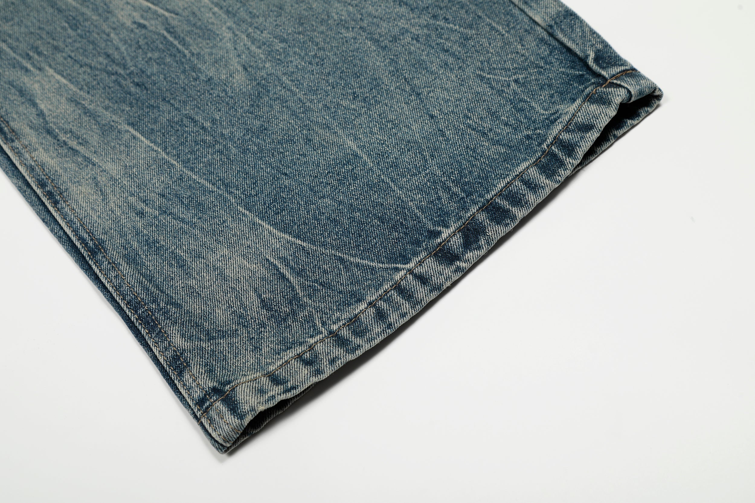 Omirad Vintage Fade Wide-Leg Jeans | Oversized Streetwear Denim