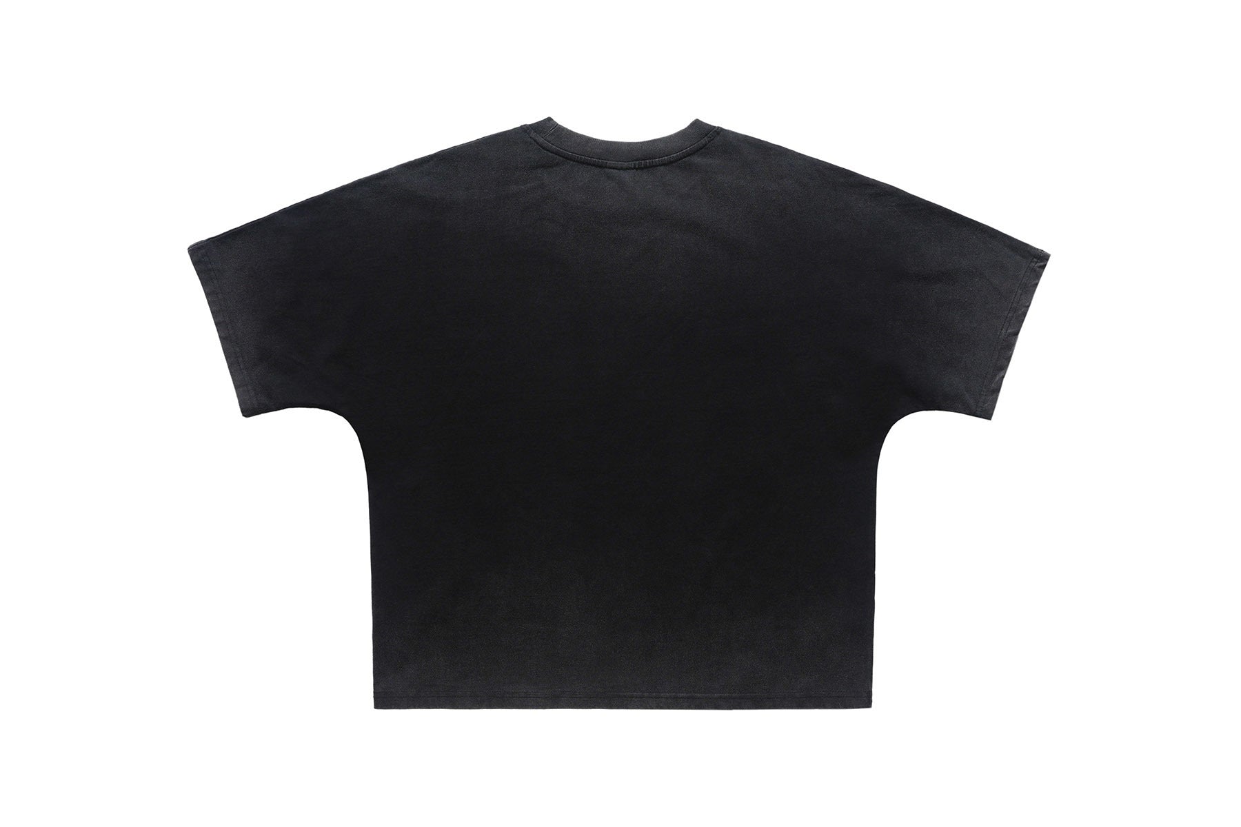 Omirad Black Off Oversized Graphic Tee | Vintage Wash Streetwear