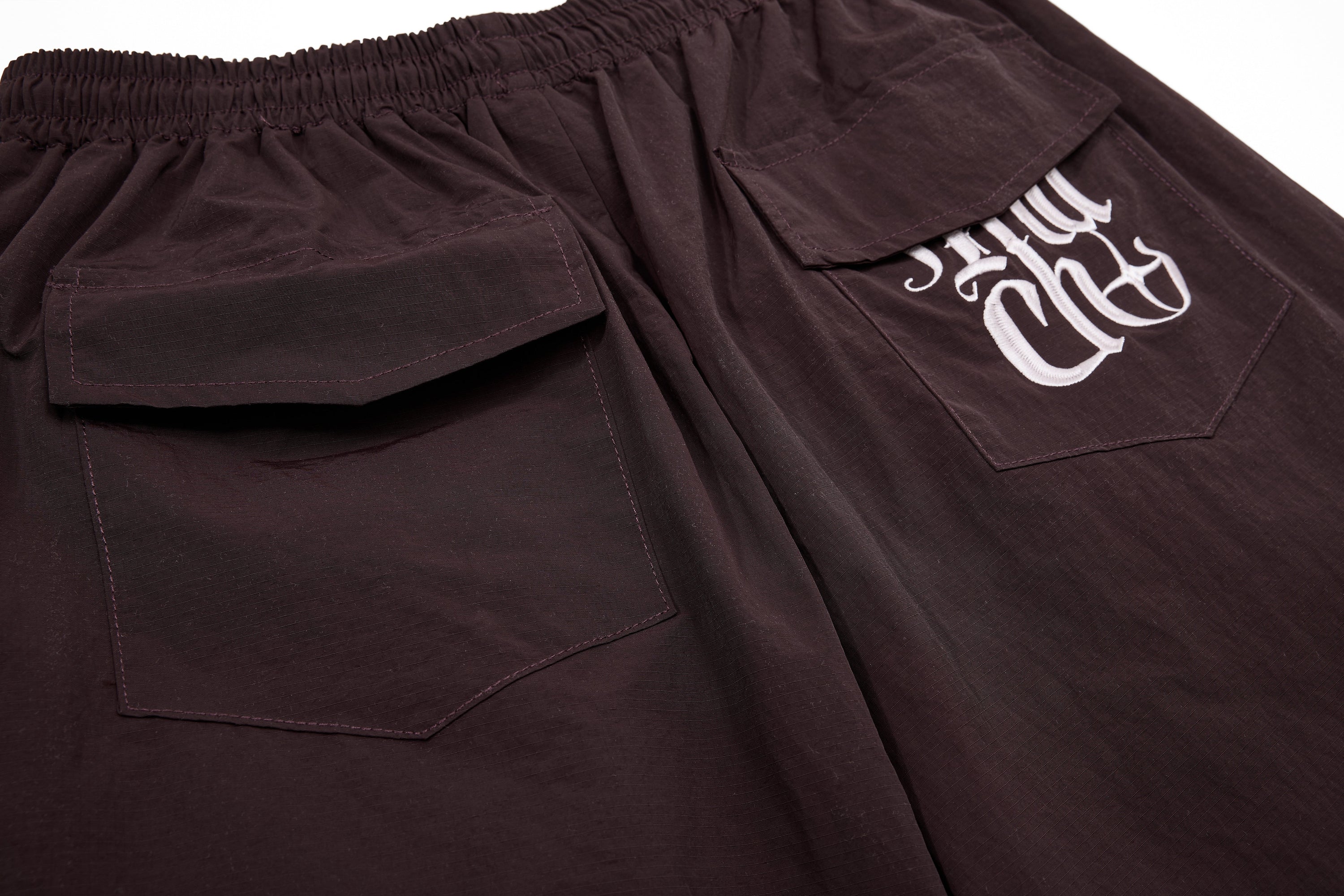 Omirad Layered Utility Wide-Leg Pants | Streetwear Nylon