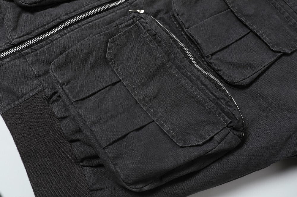 Omirad Utility Multi-Pocket Bomber Jacket | Tactical Streetwear