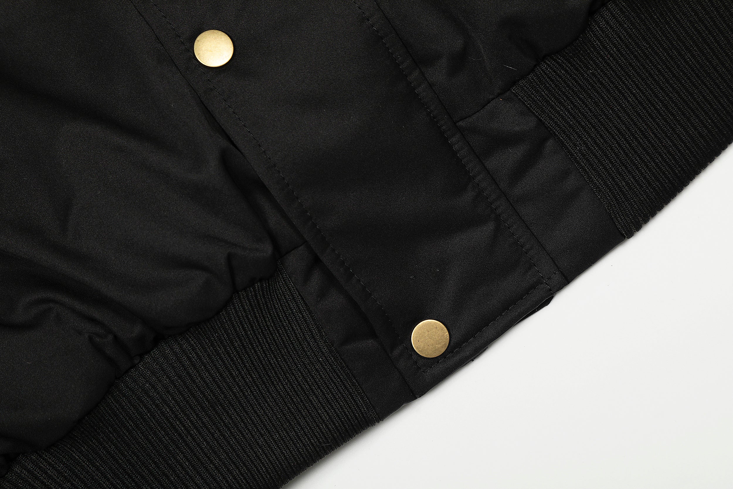 Faux-Fur Hooded Bomber Jacket | Military Streetwear