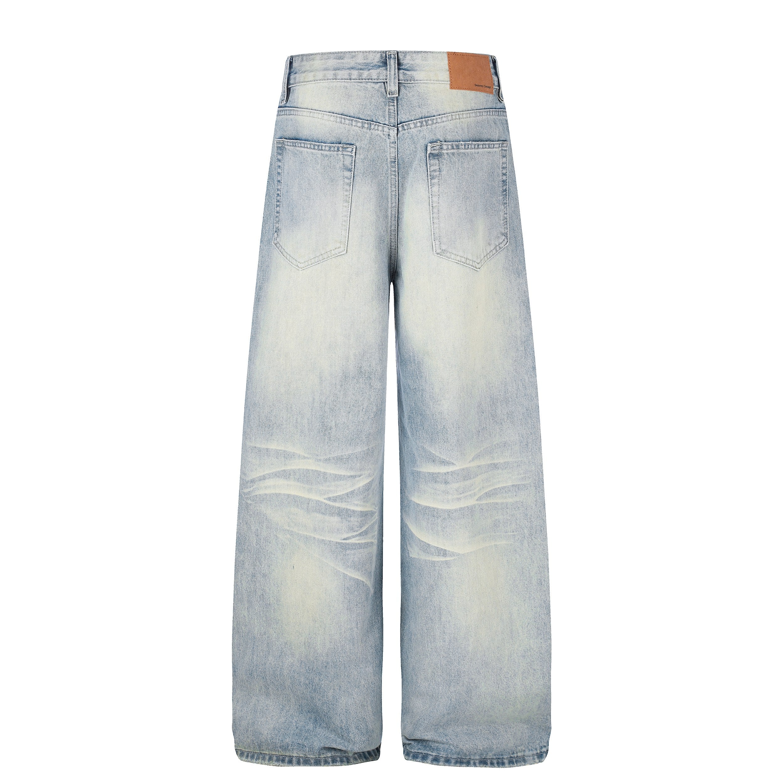 Omirad Vintage Washed Wide-Leg Baggy Jeans | Y2K Streetwear