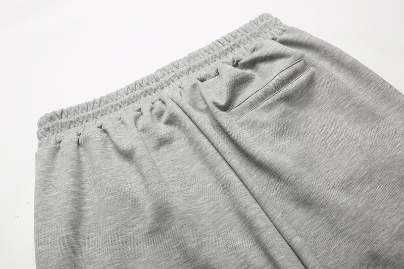 Omirad Star Embroidery Wide-Leg Sweatpants | Unisex Streetwear