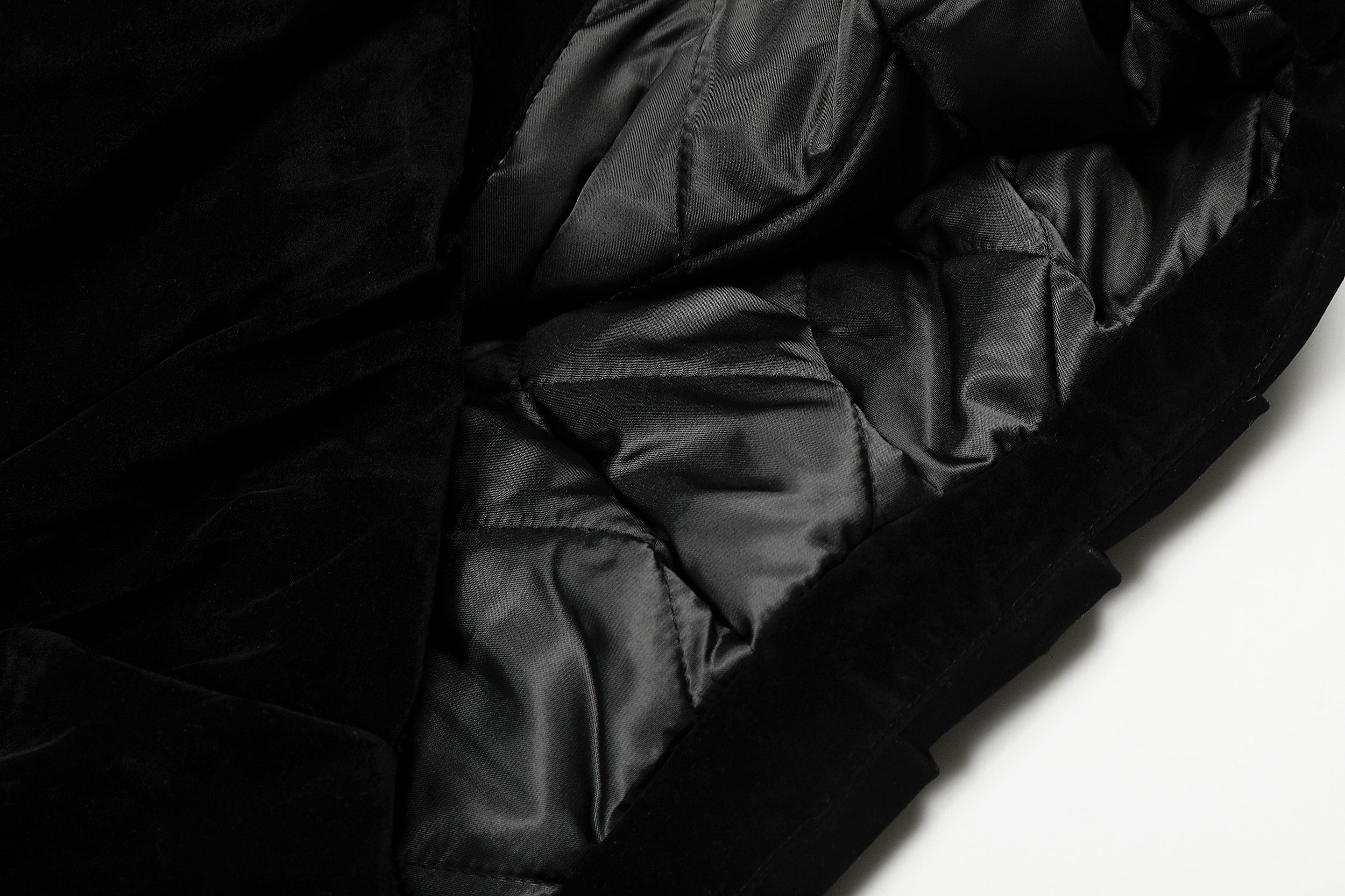 Faux Fur Collar Velvet Bomber Jacket | Cropped Streetwear